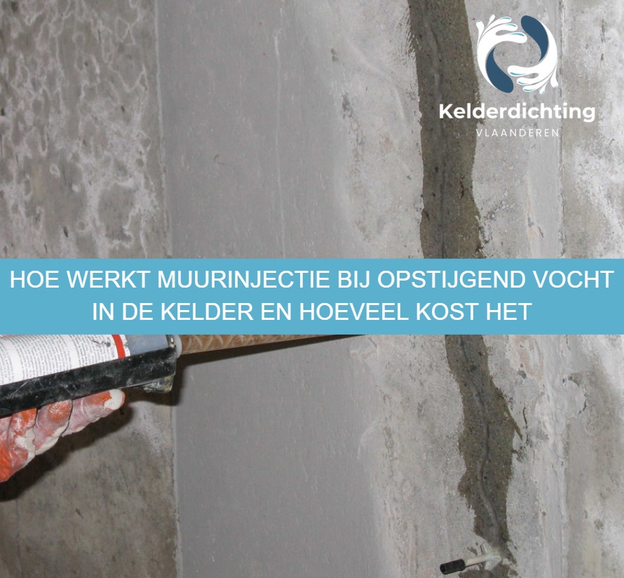 Hoe werkt muurinjectie bij opstijgend vocht in de kelder en hoeveel kost het