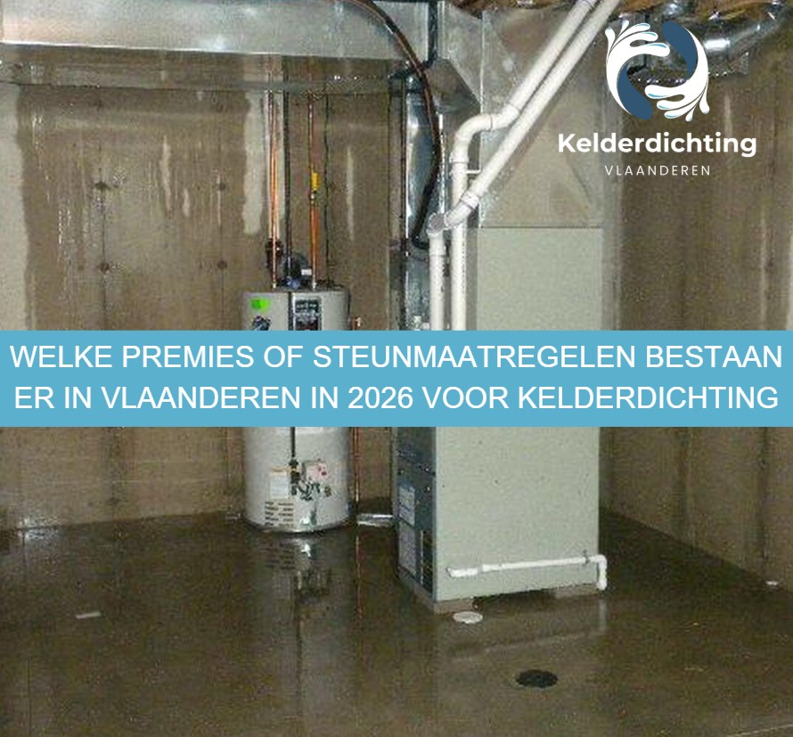 Welke premies of steunmaatregelen bestaan er in Vlaanderen in 2026 voor kelderdichting